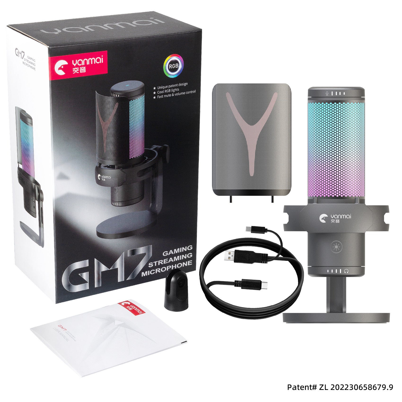 USB Type-C Dual Interface Microphone - Studio Recording Mic