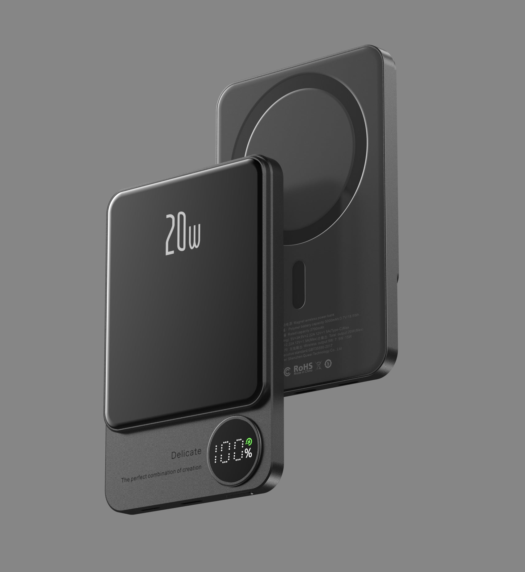 MagSafe Wireless Power Bank - Magnetic Portable Charger for iPhone