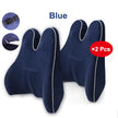 Orthopedic Lumbar Support Cushion - Memory Foam Back Support Pillow