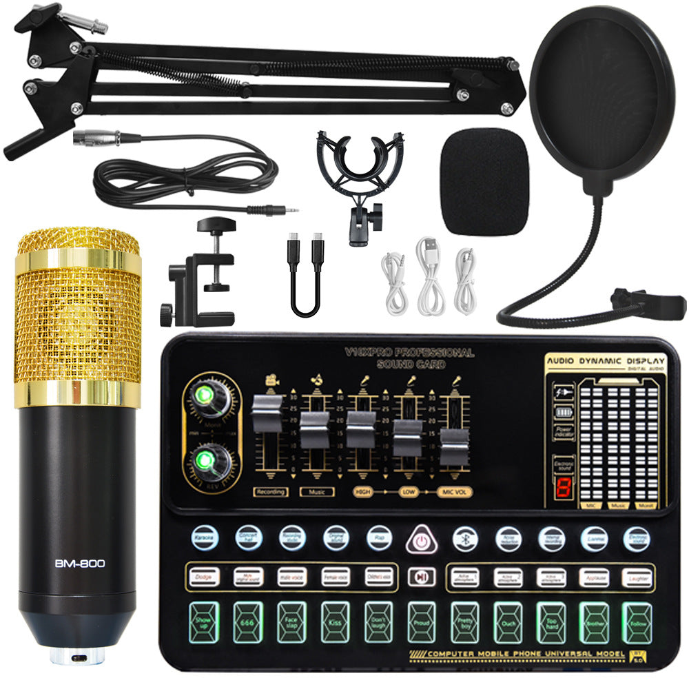 Professional Streaming Microphone Kit - Complete Broadcast Bundle