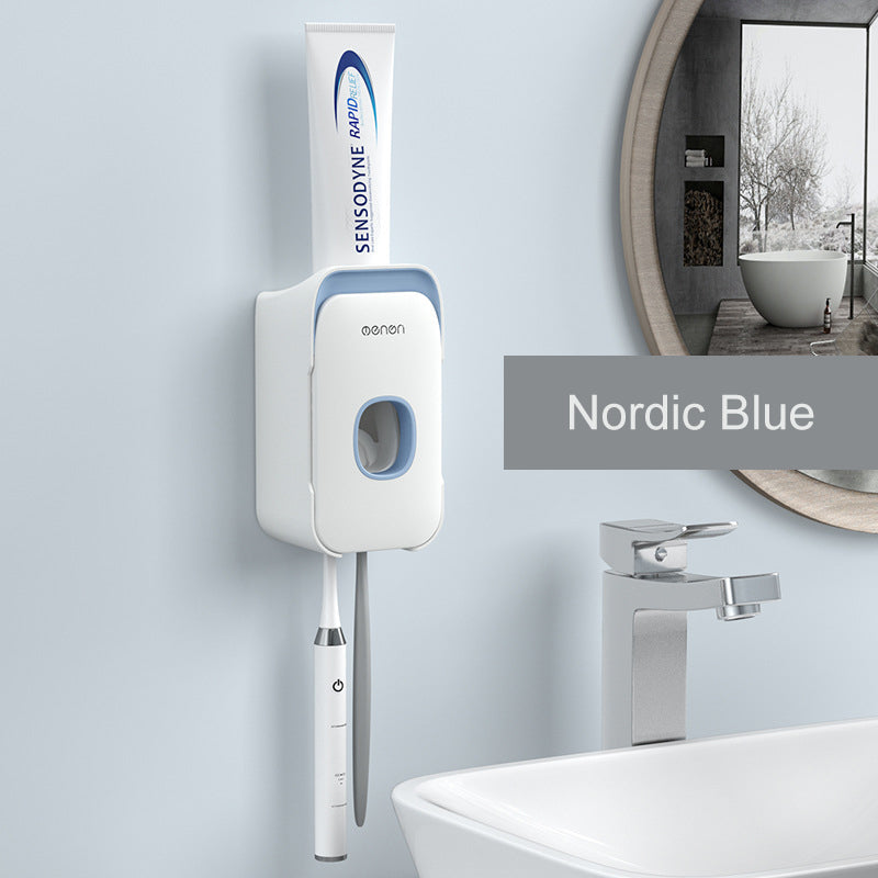 Automatic Toothpaste Dispenser - Wall Mounted Hands-Free Toothpaste Squeezer