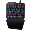 One-Handed Gaming Keyboard - 35 Key Mechanical RGB for PC