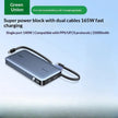UGREEN 20000mAh Power Bank - 67W-165W Fast Charging with Built-in Cable