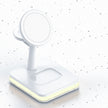 4-in-1 Magnetic Wireless Charger Stand - Fast Charging Dock Station