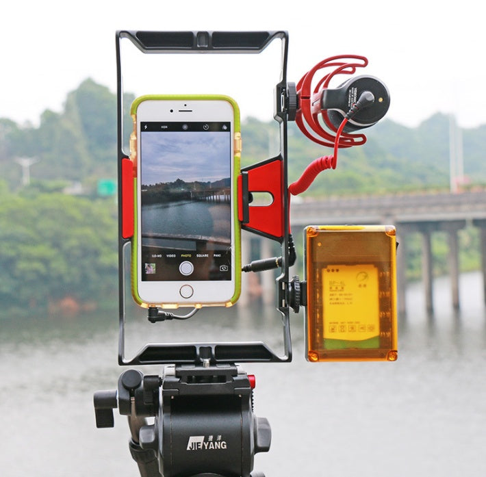 Smartphone Video Rig - Handheld Stabilizer for Filmmaking & Vlogging