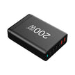 200W GaN High Power Charger - Multi-Device Fast Charging Station
