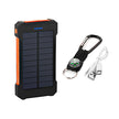 Solar Power Bank 8000mAh - Waterproof Outdoor Portable Charger