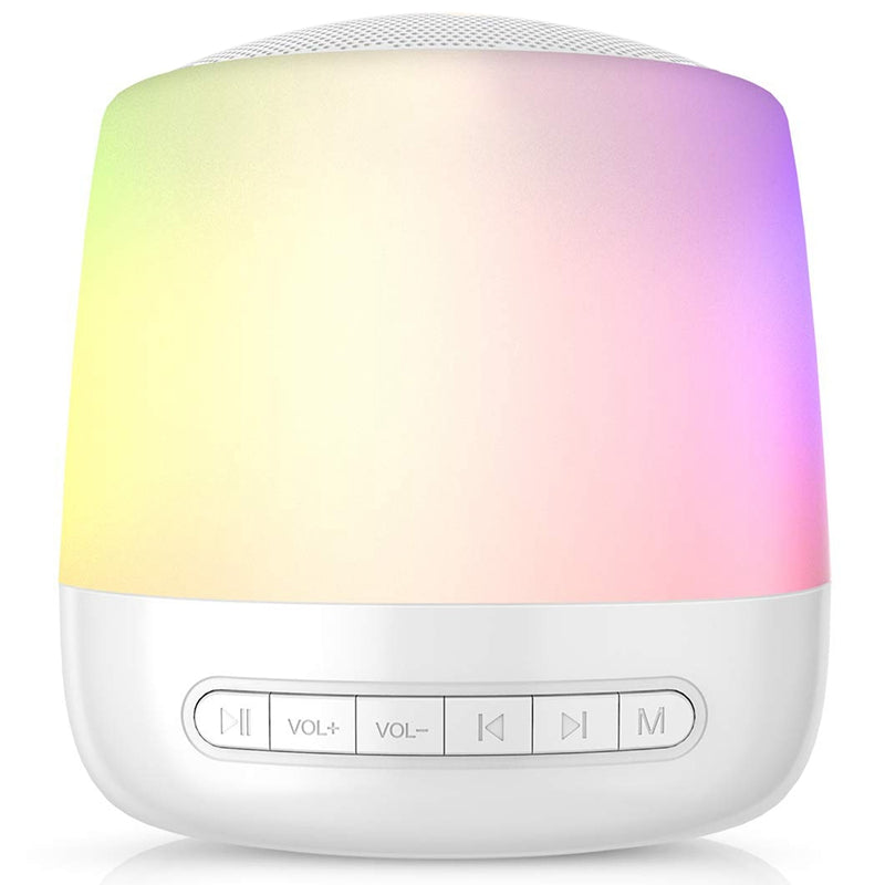 White Noise Machine - 28 Soothing Sounds with LED Night Light