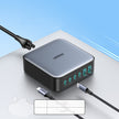 100W GaN Desktop Charging Station - 4-Port Fast Charger with Cable