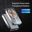 Transparent Magnetic Power Bank - 10000mAh 22.5W Fast Charge