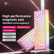 Magnetic Switch Gaming Keyboard - RGB Wired Mechanical Keyboard with Premium Keycaps