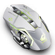 X8 Wireless Gaming Mouse - Rechargeable 2.4GHz RGB 7-Color Breathing Light 1800 DPI