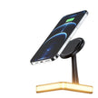 4-in-1 Magnetic Wireless Charger Stand - Fast Charging Dock Station
