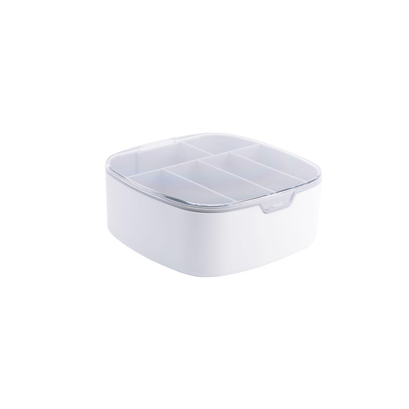 Charging Cable Storage Box - Dust-Proof Cable Management Organizer for Desk