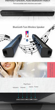 Home Theater Soundbar - Bluetooth Sound System with Remote Control