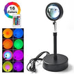 Rainbow Sunset Projector Lamp - LED Atmosphere Light with Remote & APP Control | Home & Coffee Shop Decor