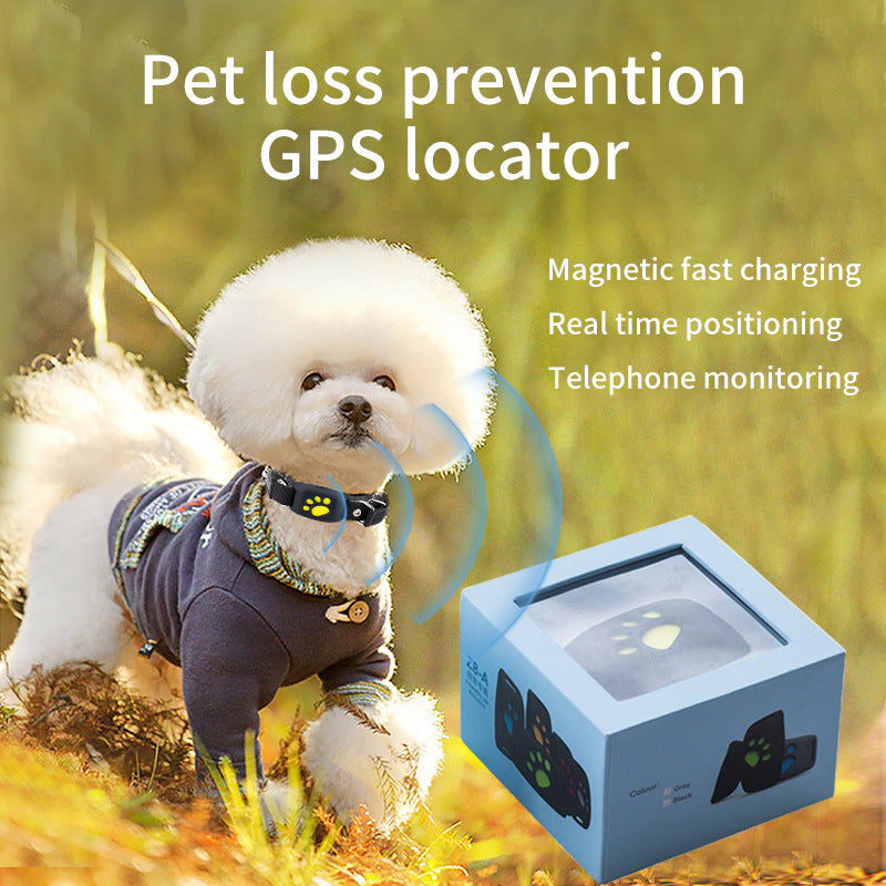 Waterproof GPS Pet Tracker - Real-Time Location Tracking with Geo-Fence Alarm