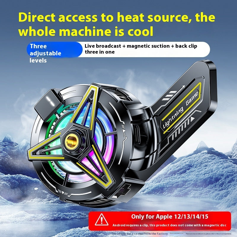 Mobile Phone Cooling Fan - Semiconductor Radiator with Magnetic Mount