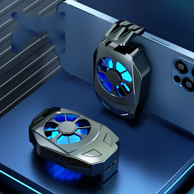 Mobile Phone Cooling Fan - USB Gaming Cooler with Stand