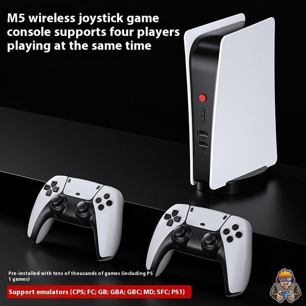 M5 Retro Handheld Game Console - Classic Gaming with Dual Controllers