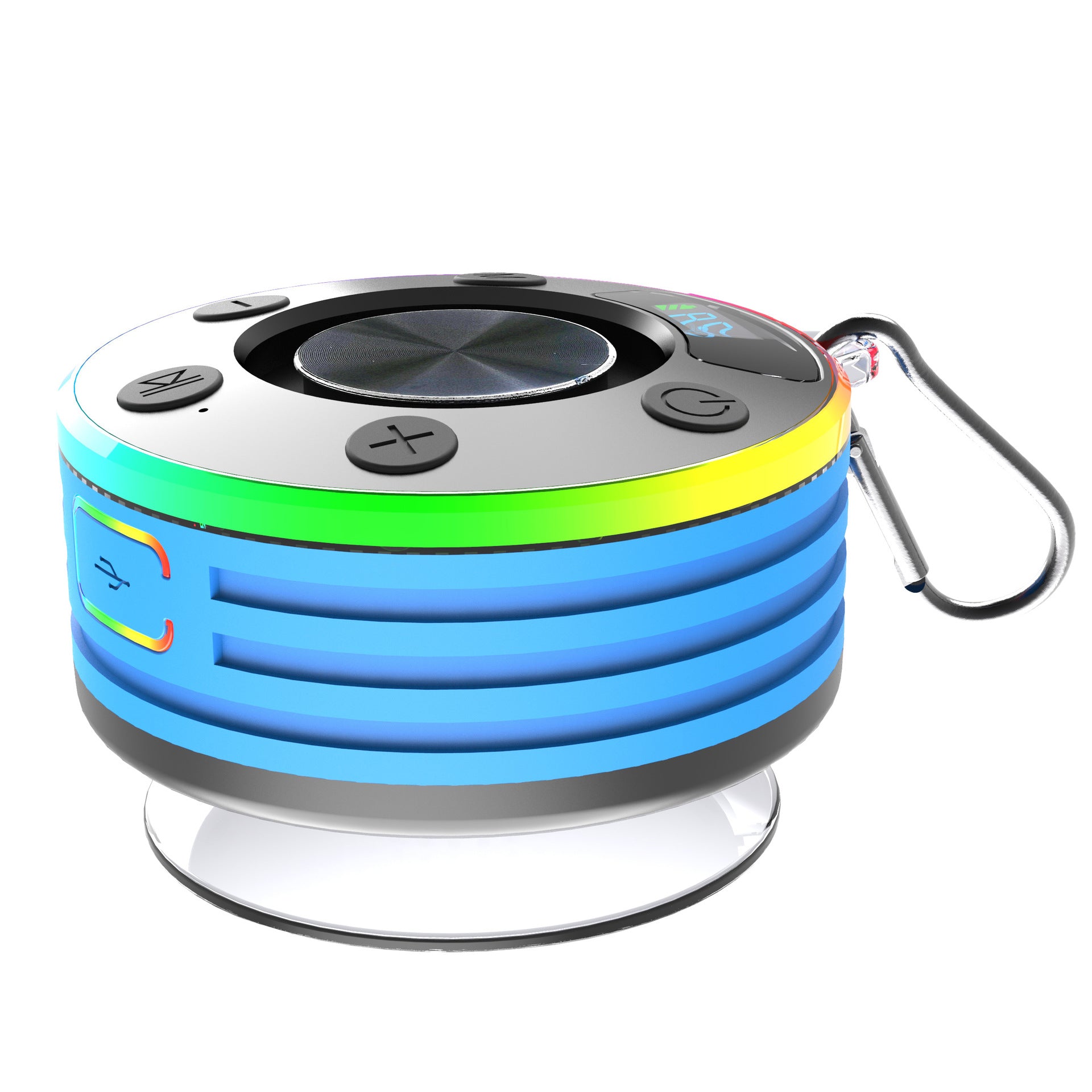 Waterproof Bluetooth Speaker - Mini Portable Shower Speaker