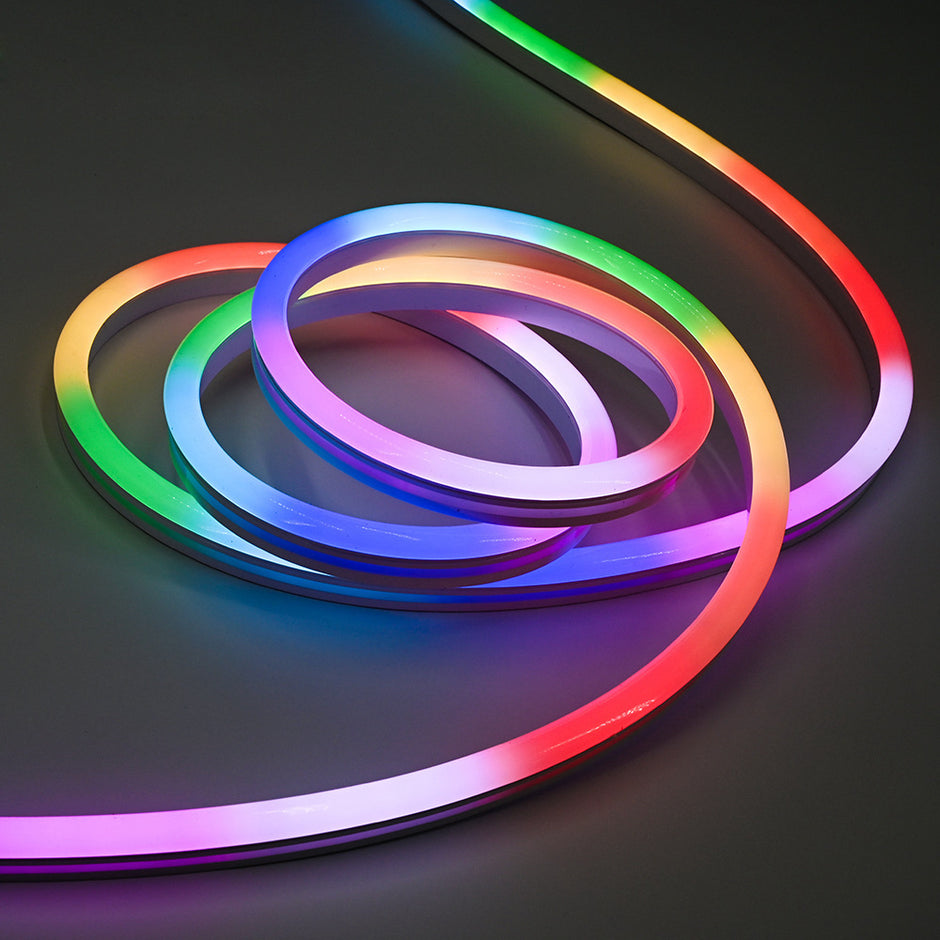 RGB LED Neon Light Strip - Waterproof Smart Music Sync with Voice Control