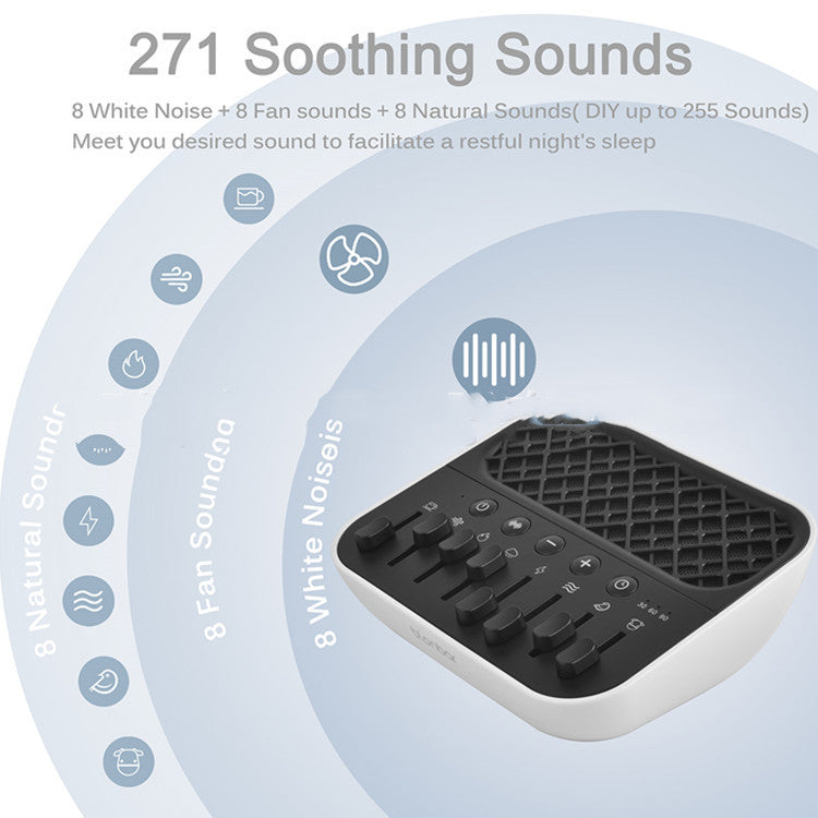 White Noise Machine - Fan Sounds & Natural Audio for Sleep