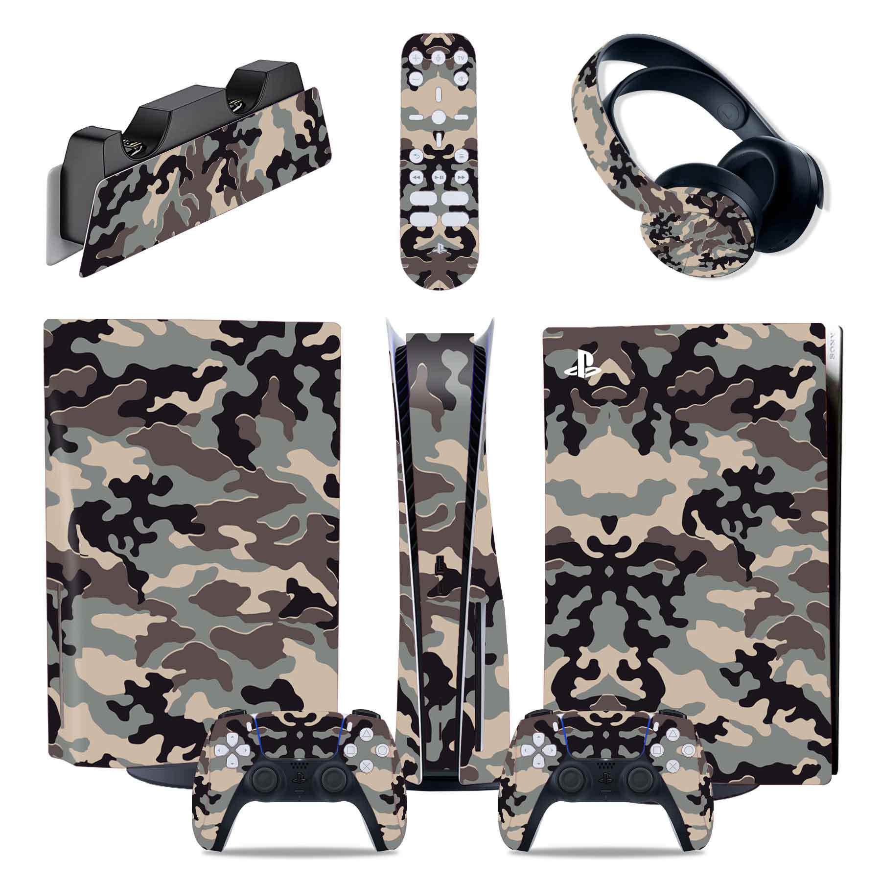 PS5 Skin Sticker Set - Full Body Console & Controller Vinyl Wrap