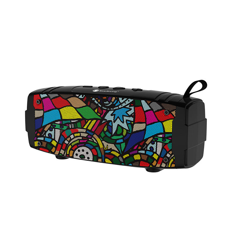 Portable Bluetooth Speaker - Dual Stereo Sound for Music & Calls