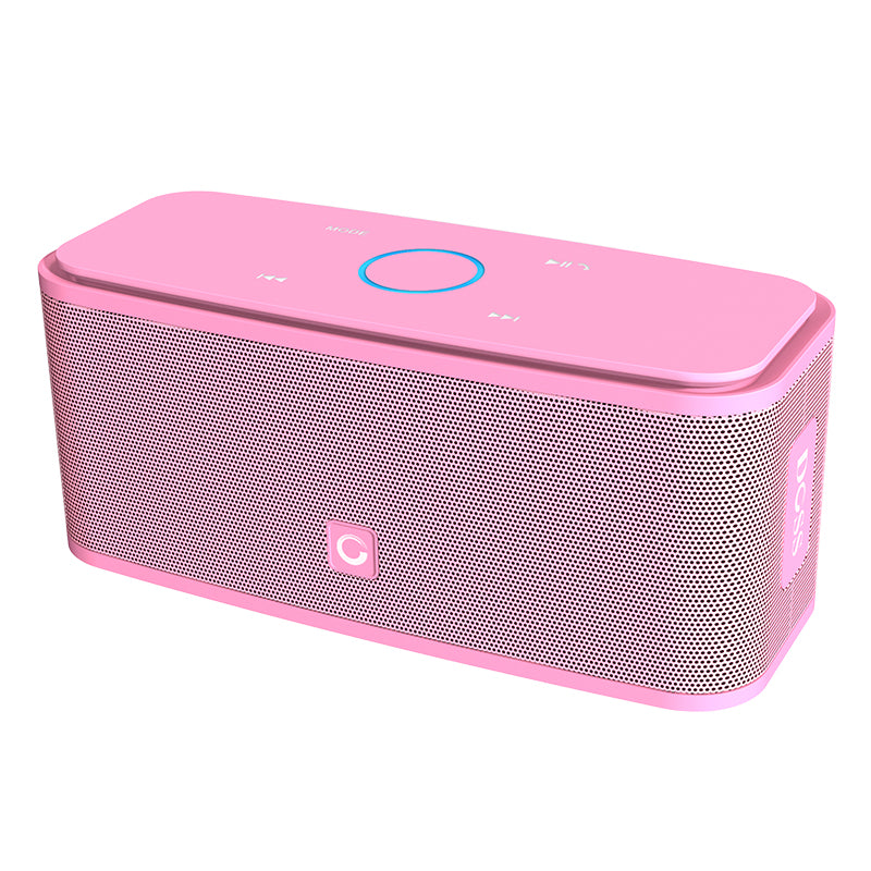 Touch Control Bluetooth Speaker - 12W Stereo Sound with Bass
