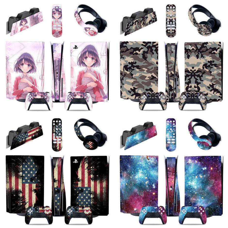 PS5 Skin Sticker Set - Full Body Console & Controller Vinyl Wrap