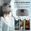 Bluetooth Sleep Mask - 20 White Noise Sounds & 15-Hour Battery