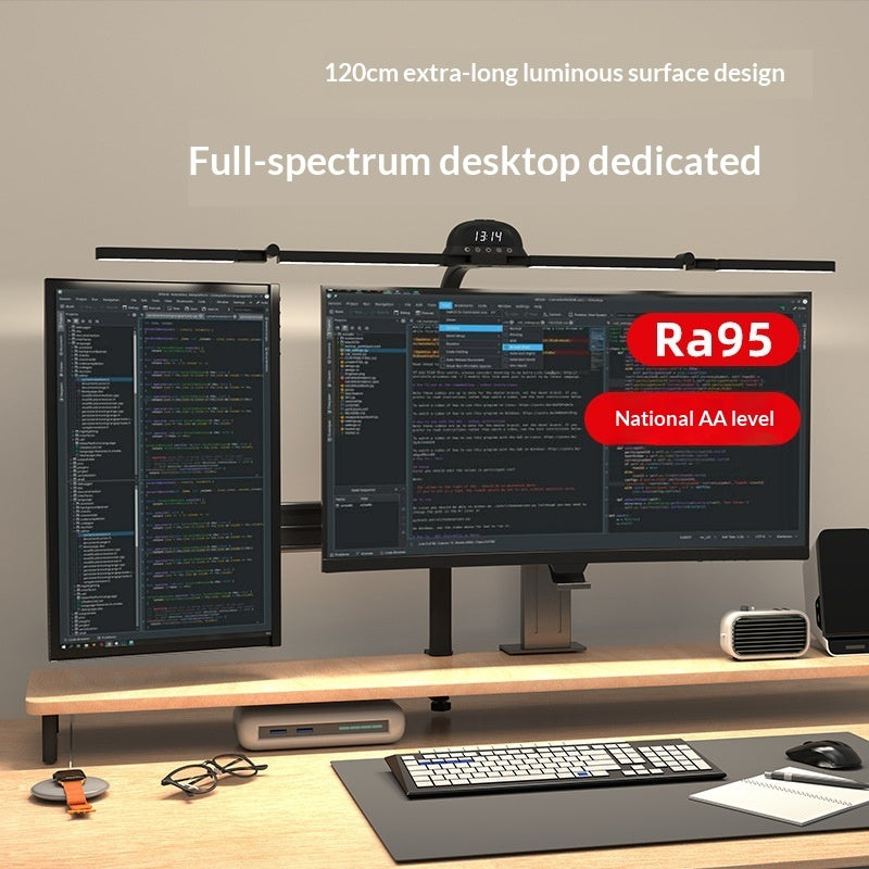 Smart Desk Lamp - Motion Sensor & Remote Control for Study