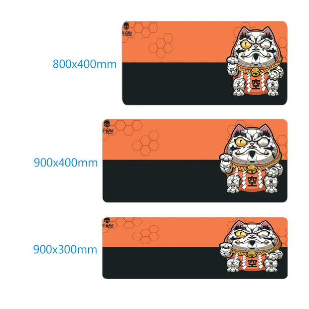 Cat Gaming Mouse Pad - Cute Cartoon Desk Mat for Gamers