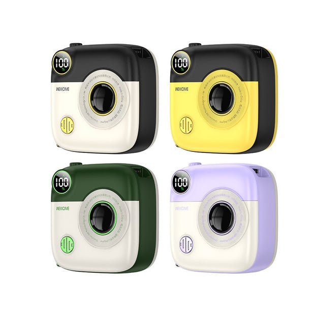 Retro Camera Wireless Power Bank - 10000mAh Magnetic Charger