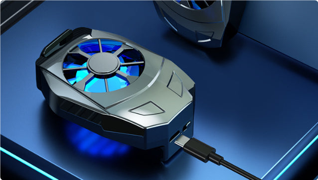 Mobile Phone Cooling Fan - USB Gaming Cooler with Stand