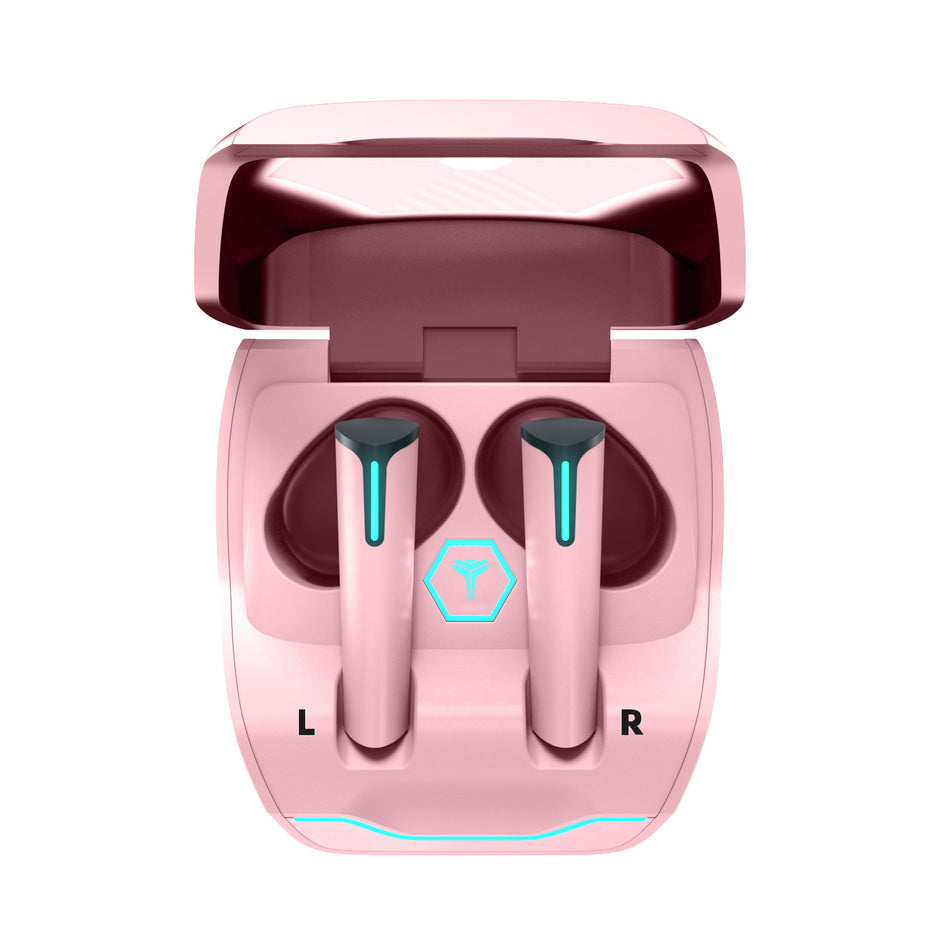 Wireless Gaming Earbuds - Low Latency Bluetooth 5.0 with LED Lights