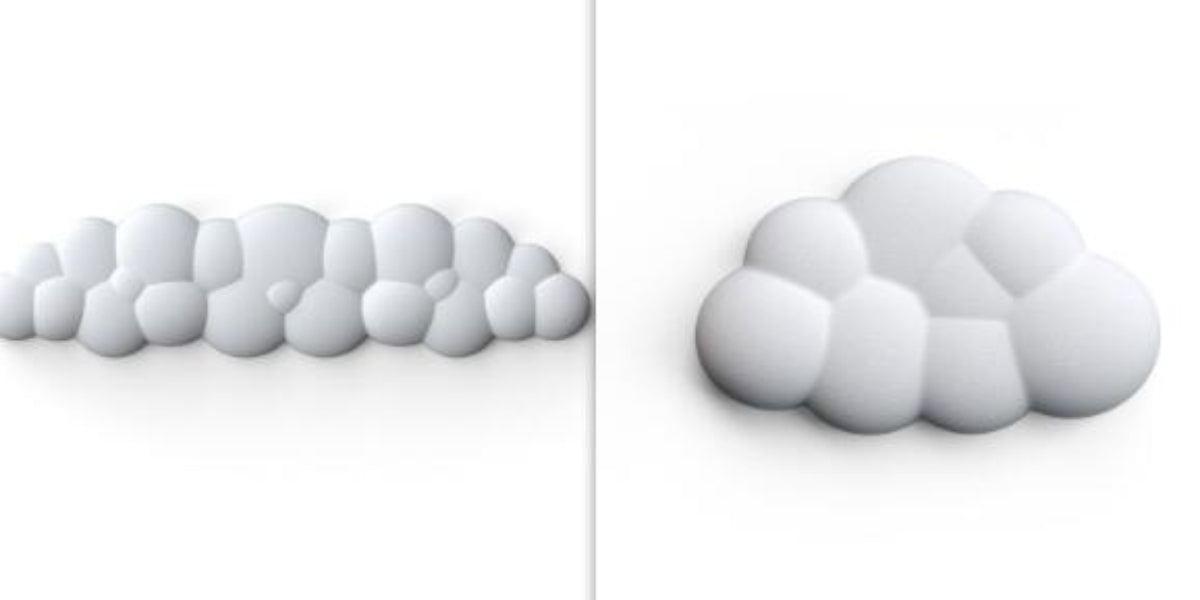 Cloud Wrist Rest Keyboard Pad - Memory Foam Ergonomic Support