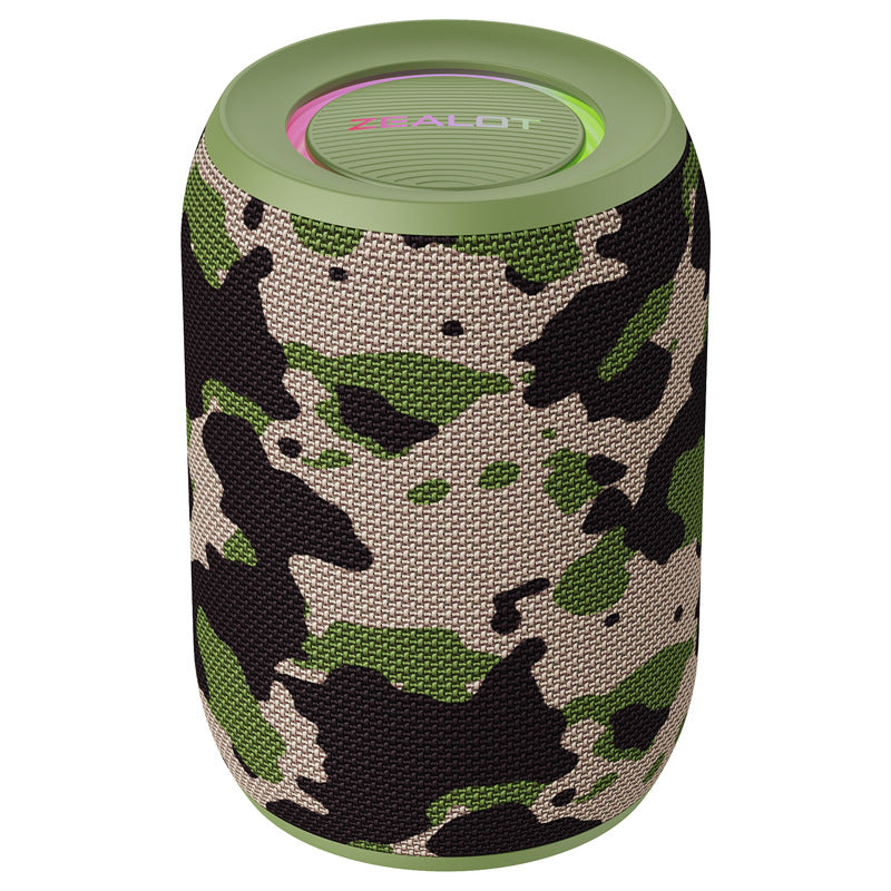 Portable Bluetooth Speaker - 12W Outdoor Wireless Speaker with Subwoofer