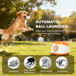 Automatic Dog Ball Launcher - Rechargeable Fetch Machine with Remote Control for Medium to Large Dogs