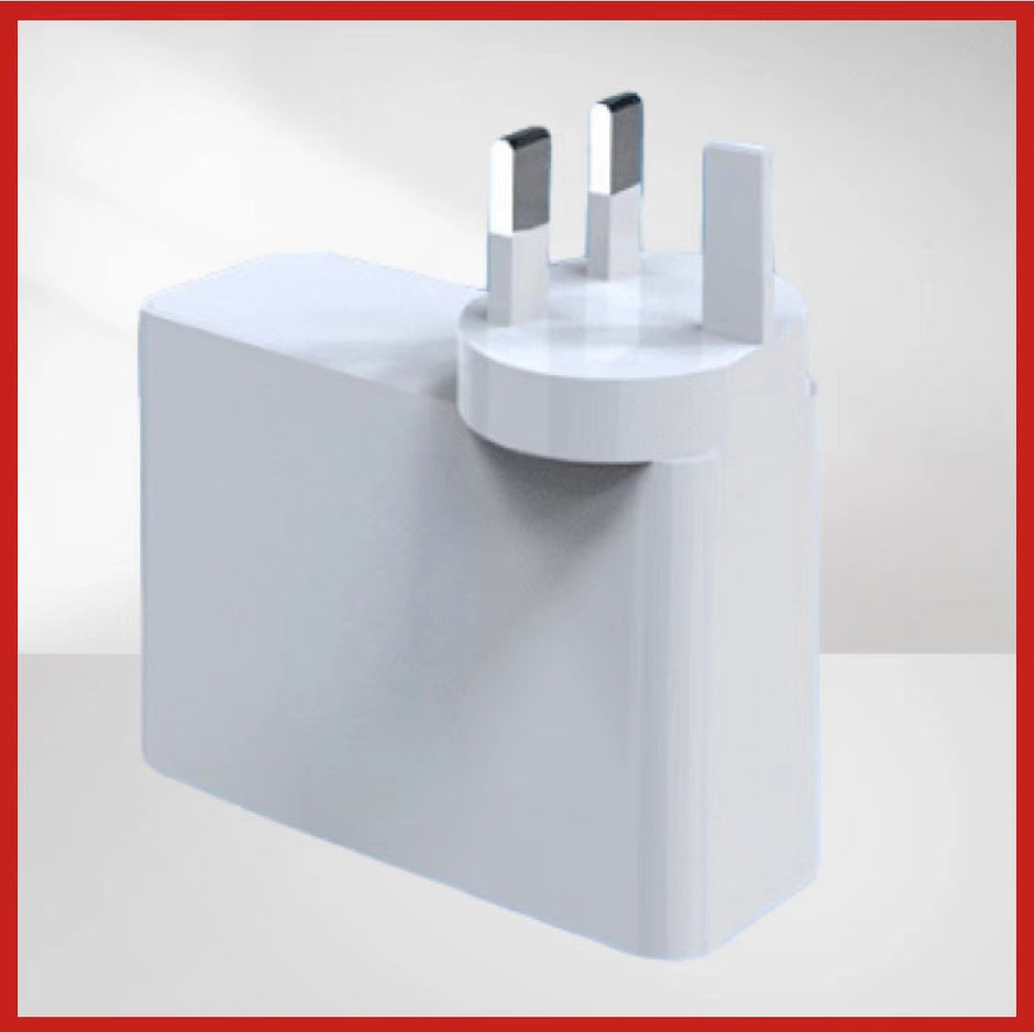 65W GaN Travel Charger - USB-C PD with US Plug Adapter