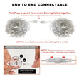Curtain Icicle Lights - 96 LED Fairy String Lights with Remote | 8 Modes Waterproof for Christmas & Weddings