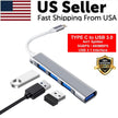 USB-C Hub Multiport Adapter - Type C to USB 3.0 4K HDMI for MacBook Pro Air