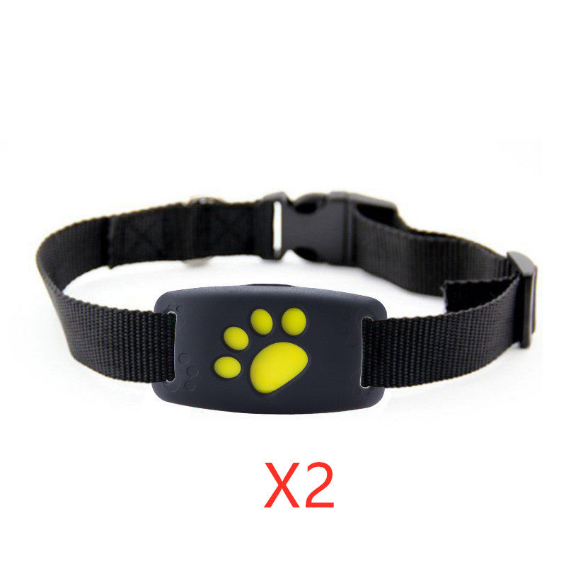 GPS Pet Tracker - Waterproof Real-Time Locator with Geo-Fence Alarm for Dogs and Cats