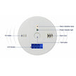 Digital LCD Carbon Monoxide Detector for home gas safety and CO monitoring
