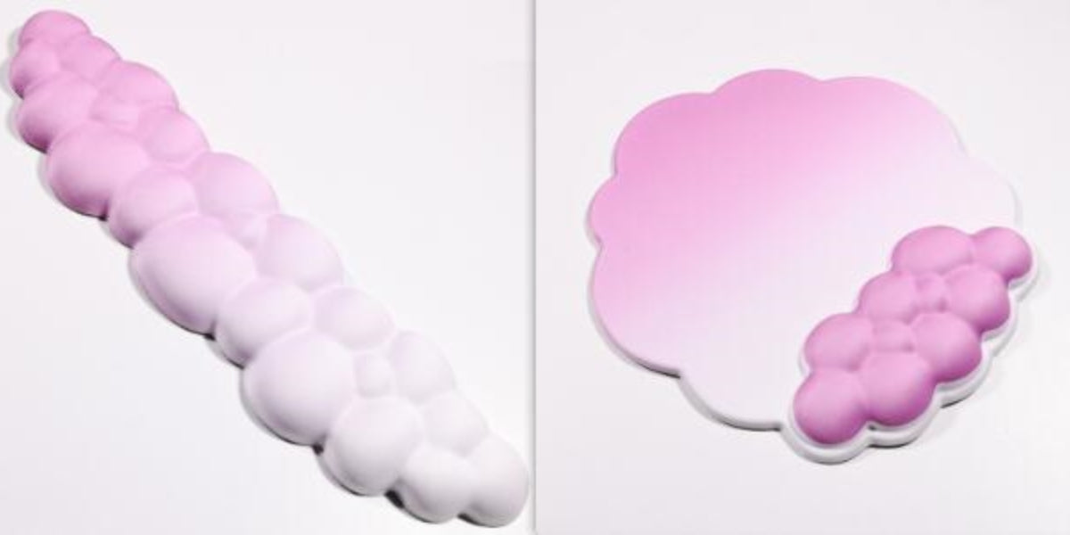 Cloud Wrist Rest Keyboard Pad - Memory Foam Ergonomic Support