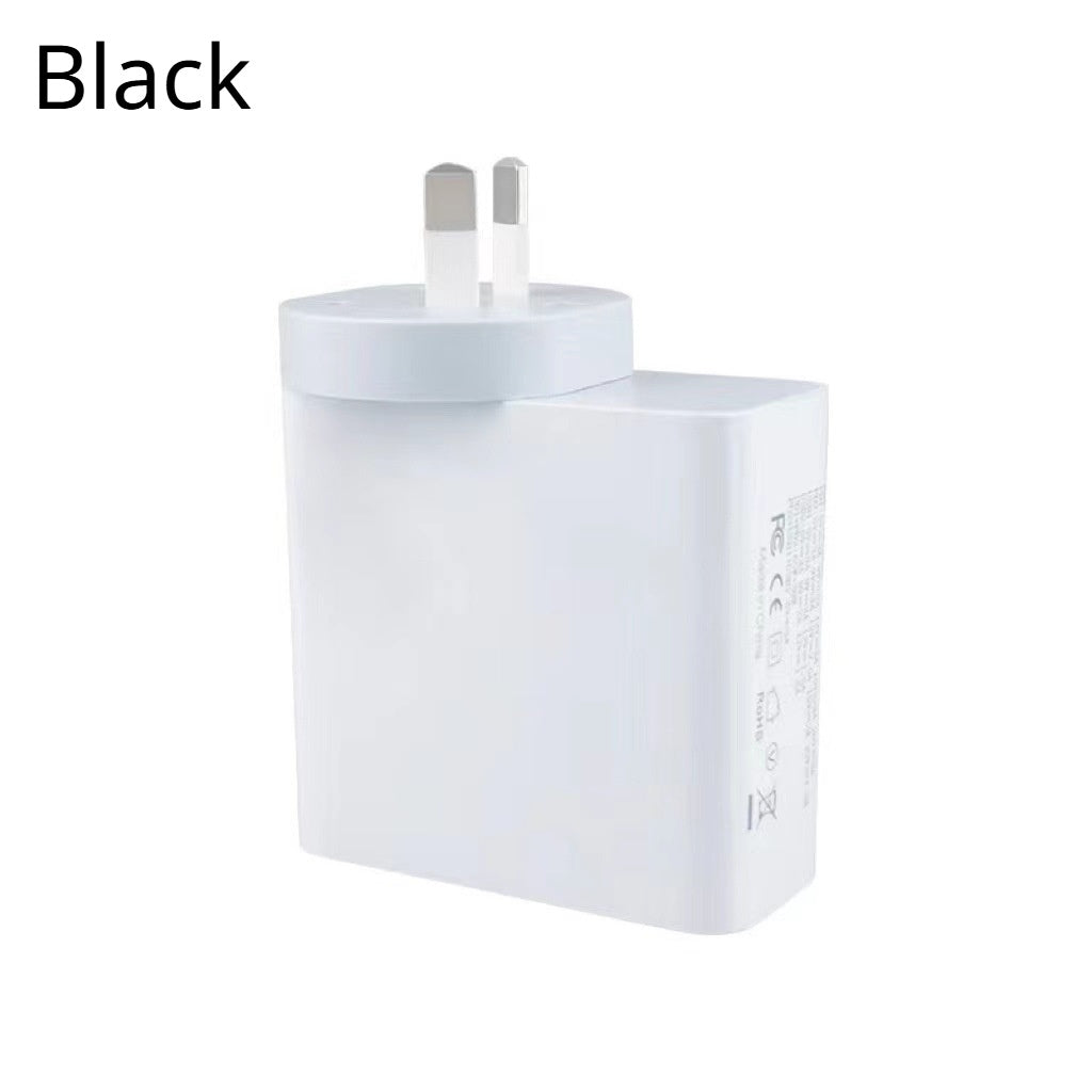 65W GaN Travel Charger - USB-C PD with US Plug Adapter