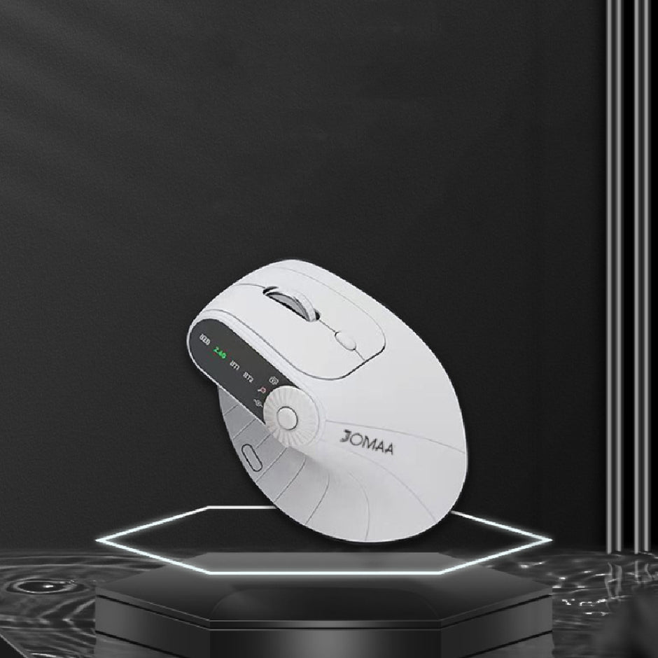 Ergonomic Vertical Mouse - Wireless Bluetooth Rechargeable