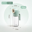 Glass Spray Oil Bottle - Anti-Leakage Press Spray for Air Fryer Cooking Kitchen