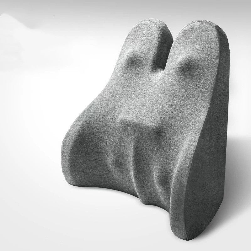 Orthopedic Lumbar Support Cushion - Memory Foam Back Support Pillow